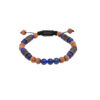 Lapis Lazuli and wood bracelet