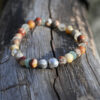 jasper agate ametrine bracelet